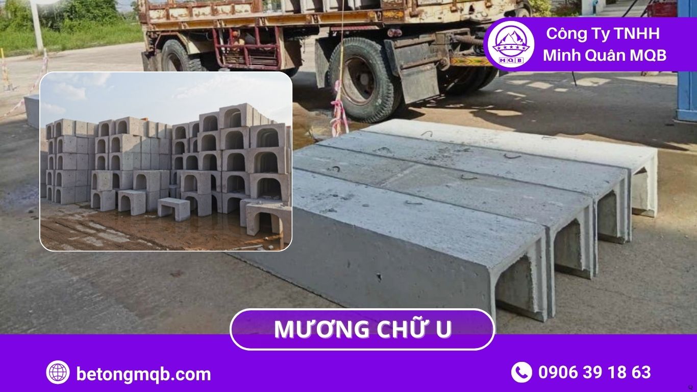 10 Kích Thước Mương Chữ U Bê Tông 2026 | Bê Tông MQB 1 10 Kích Thước Mương Chữ U Bê Tông 2026 | Bê Tông MQB