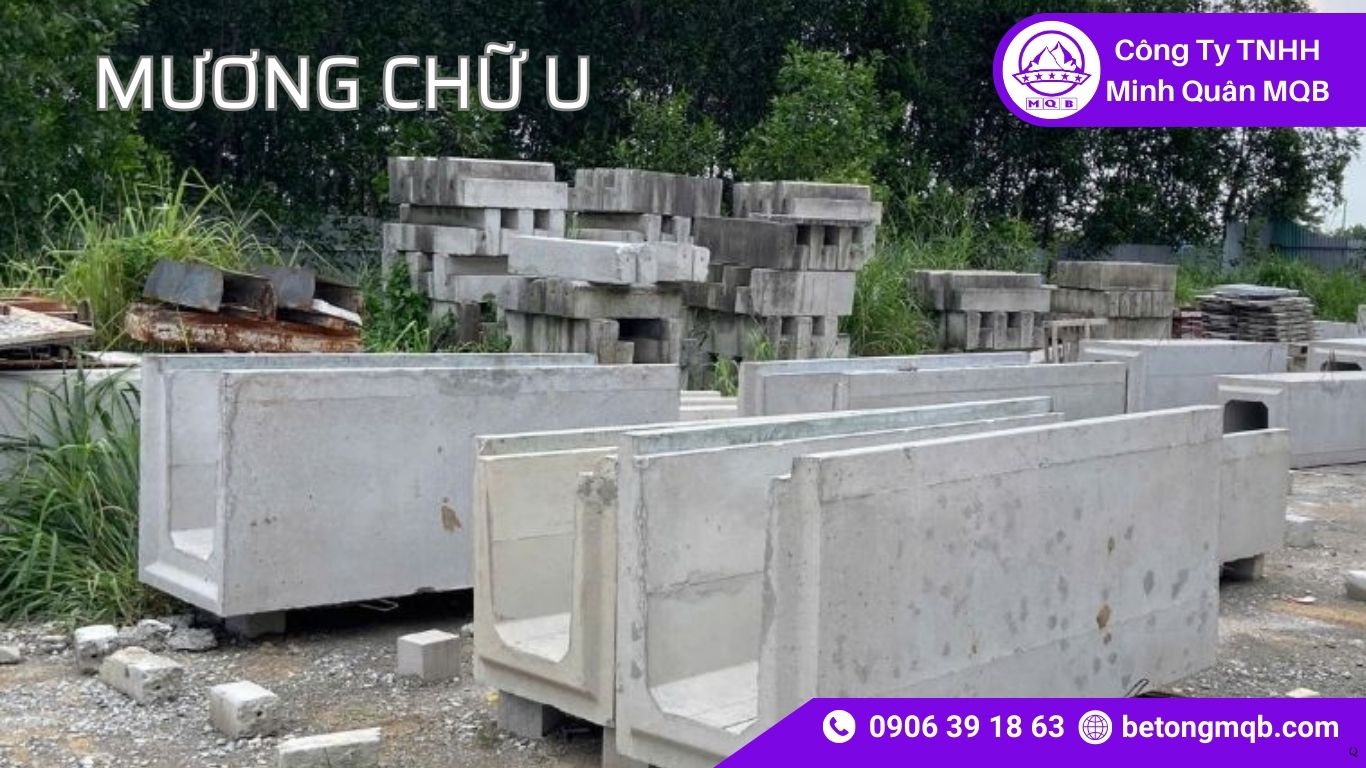 6 Lưu Ý Thép Mương Chữ U Bê Tông Cốt Thép MQB