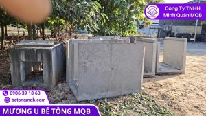 mương U bê tông chịu tải HL-93 mặt cắt cấu kiện