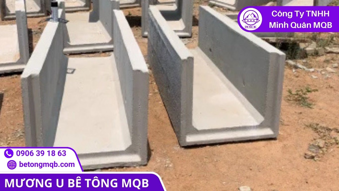9 Tiêu Chí Dùng Mương U Bê Tông Cho Tuyến Thoát Nước Đô Thị | Bê Tông MQB 1 mương U bê tông cho tuyến thoát nước đô thị thi công theo đoạn
