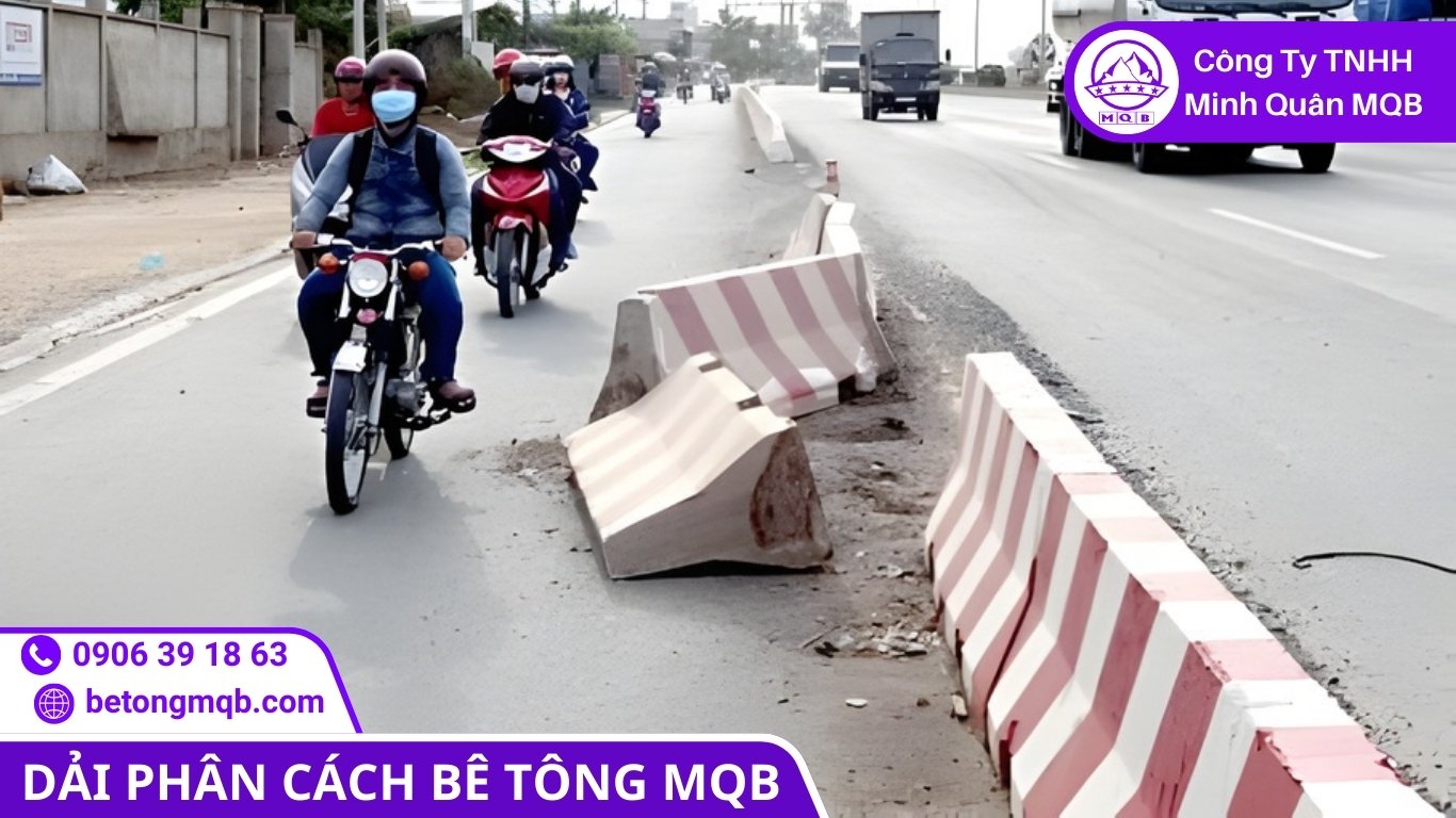 Sai cao độ tạo gợn sóng và ảnh hưởng nghiệm thu tuyến dải phân cách