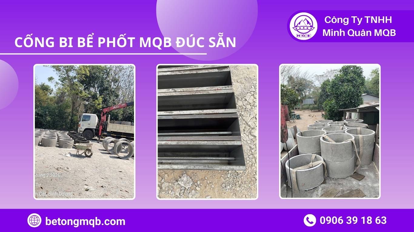 Sơ đồ chi tiết cách đặt ống nối giữa các ngăn bể phốt để đảm bảo nguyên lý tự hoại