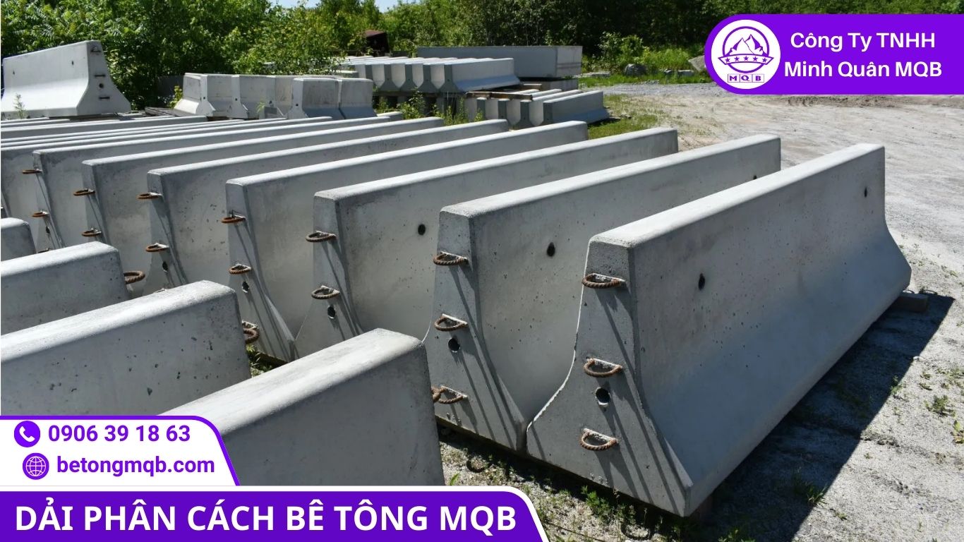 So sánh chiều cao và bề rộng để chọn dải phân cách phù hợp đô thị