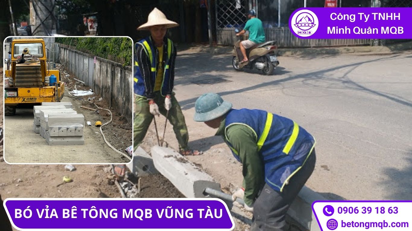 sai lầm khi thiết kế bó vỉa bê tông tại Vũng Tàu