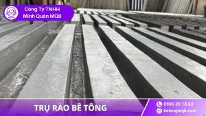 8 Yếu Tố Trong Cấu Tạo Trụ Rào Bê Tông Cốt Thép | Bê Tông MQB
