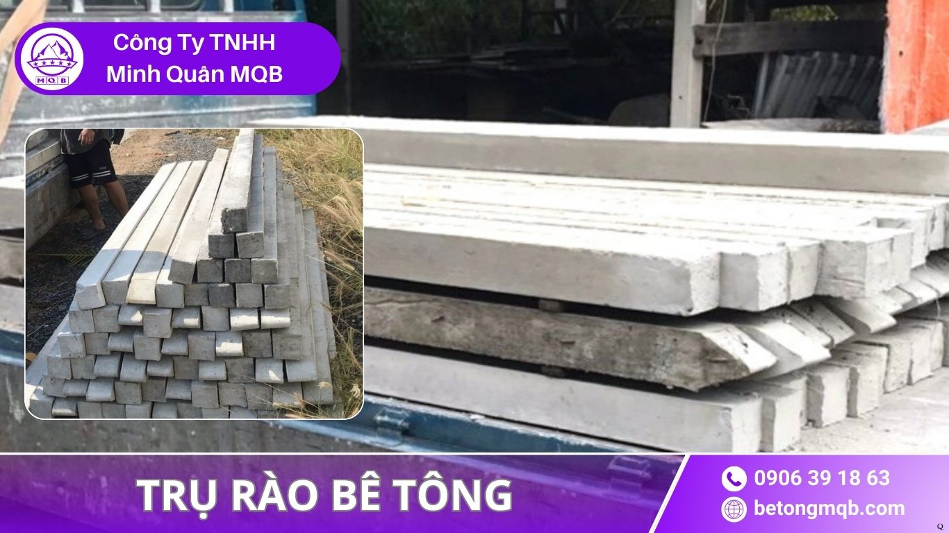 7 Bước Nghiệm Thu Trụ Rào Bê Tông Chuẩn Kỹ Thuật | Bê Tông MQB