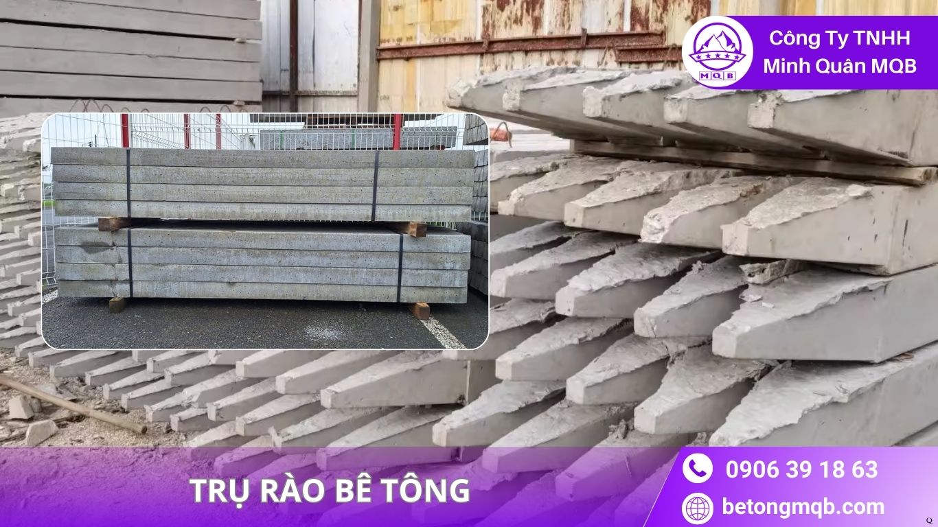 6 Xu Hướng Trụ Rào Bê Tông 2026 Tại Miền Nam | Bê Tông 