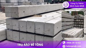 7 Lưu Ý Thi Công Trụ Rào Bê Tông Mùa Mưa 2026 | Bê Tông MQB