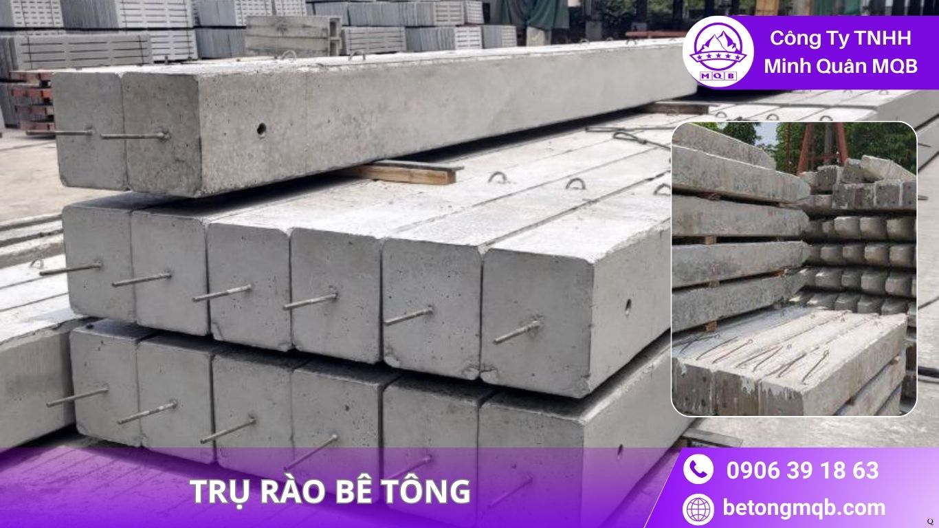 7 Lưu Ý Thi Công Trụ Rào Bê Tông Mùa Mưa 2026 | Bê Tông MQB 1 7 Lưu Ý Thi Công Trụ Rào Bê Tông Mùa Mưa 2026 | Bê Tông MQB