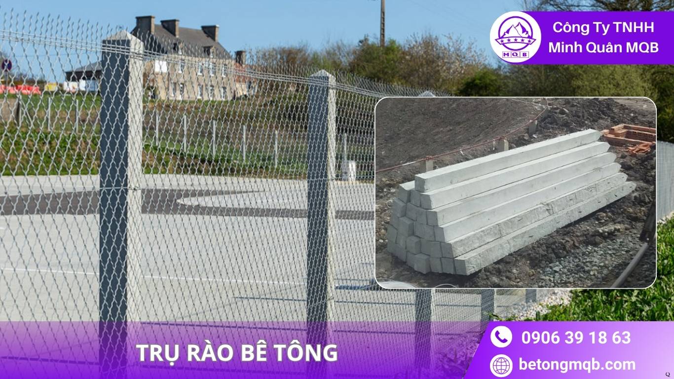 7 Lưu Ý Thi Công Trụ Rào Bê Tông Mùa Mưa 2026 | Bê Tông MQB 4 7 Lưu Ý Thi Công Trụ Rào Bê Tông Mùa Mưa 2026 MQB