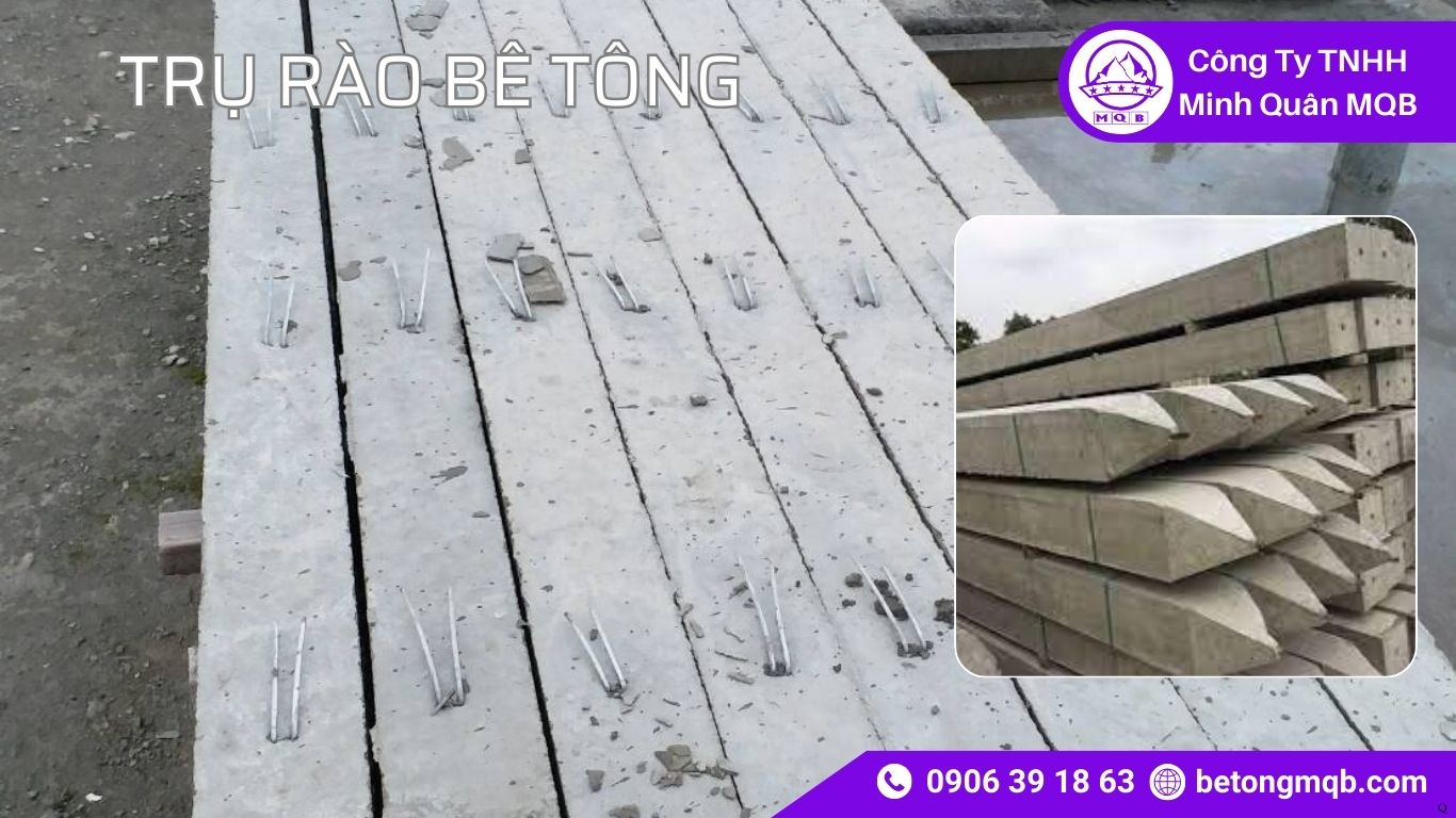 6 Cách Tối Ưu Chi Phí Trụ Rào Bê Tông 2026 | Bê Tông MQB