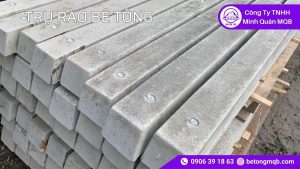 7 Lý Do Nên Dùng Trụ Rào Bê Tông Cốt Thép Đúc Sẵn MQB