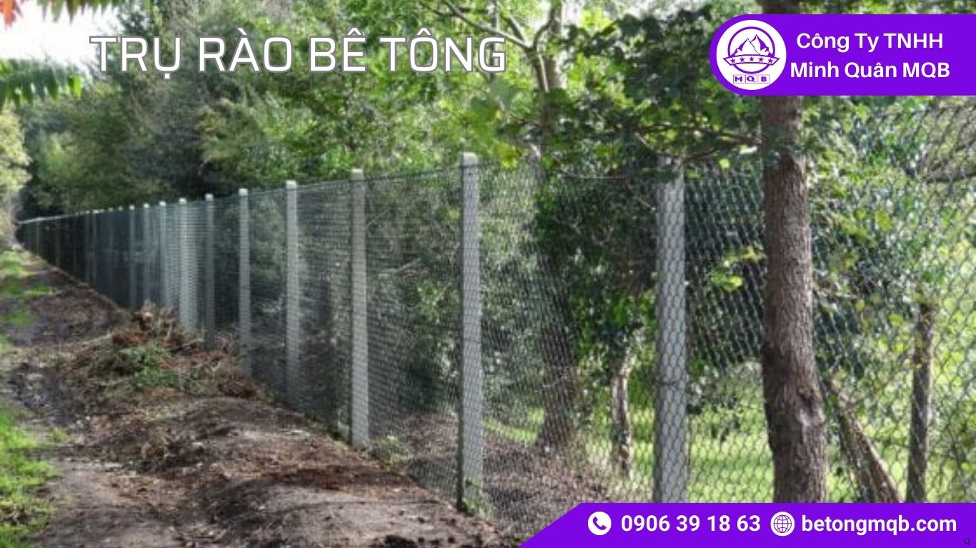 5 Điểm So Sánh Trụ Rào Bê Tông Và Trụ Thép Mạ Kẽm | Bê Tông MQB 4 5 Điểm So Sánh Trụ Rào Bê Tông Và Trụ Thép Mạ Kẽm MQB
