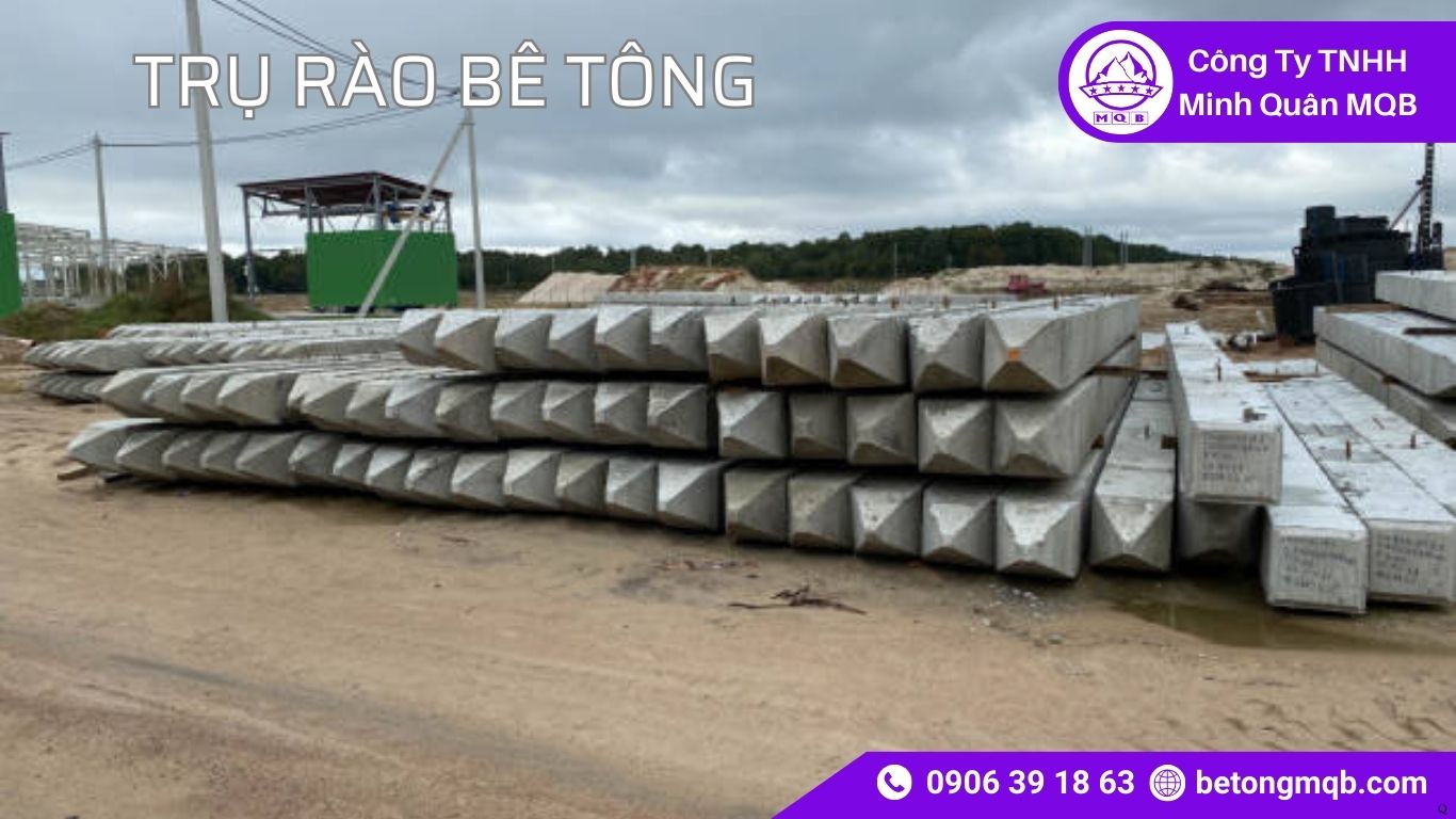 5 Điểm So Sánh Trụ Rào Bê Tông Và Trụ Thép Mạ Kẽm | Bê Tông MQB 2 5 Điểm So Sánh Trụ Rào Bê Tông Và Trụ Thép Mạ Kẽm | Bê Tông