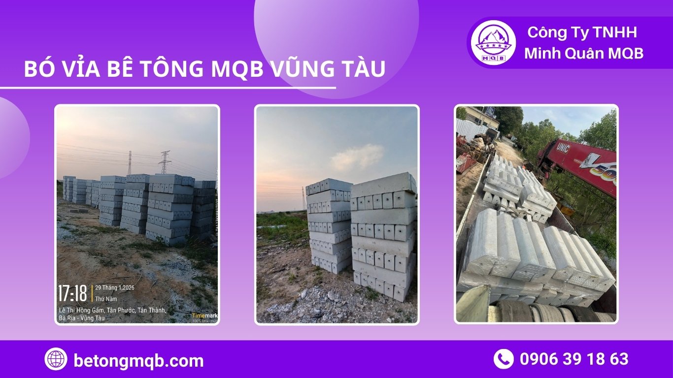 Vai trò của bó vỉa bê tông Vũng Tàu trong việc hạn chế xuống cấp