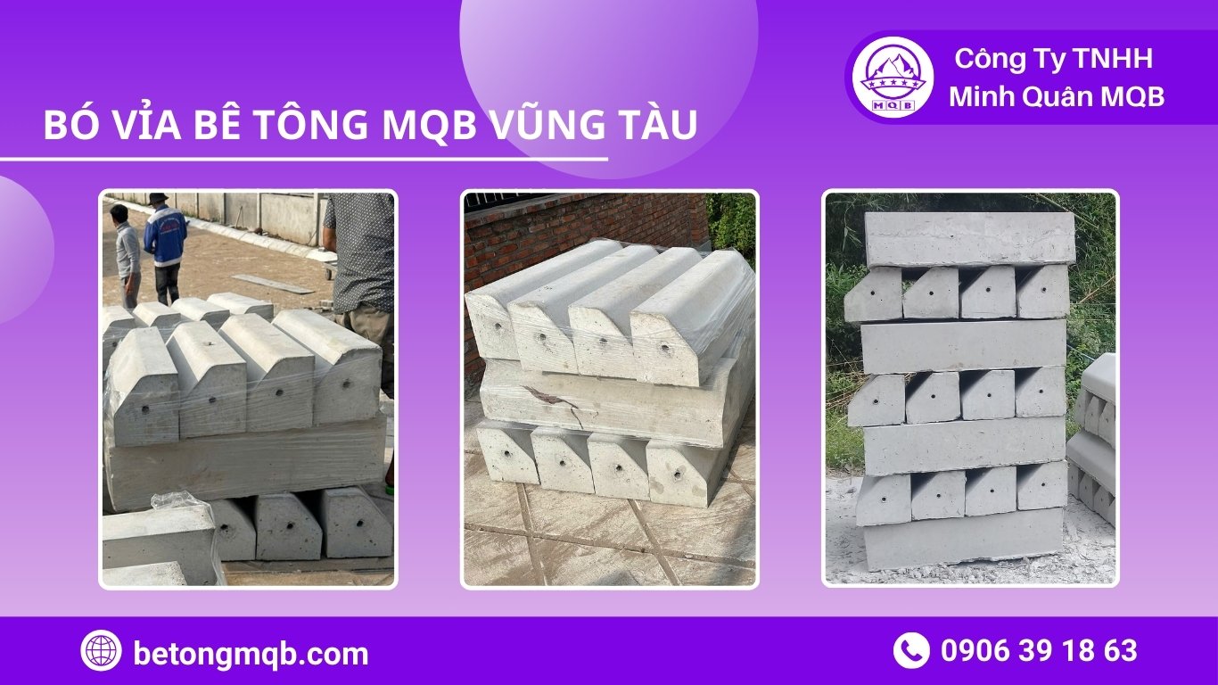 Đội xe vận chuyển chuyên nghiệp giao bó vỉa bê tông đúc sẵn đến tận chân công trình Long Thành
