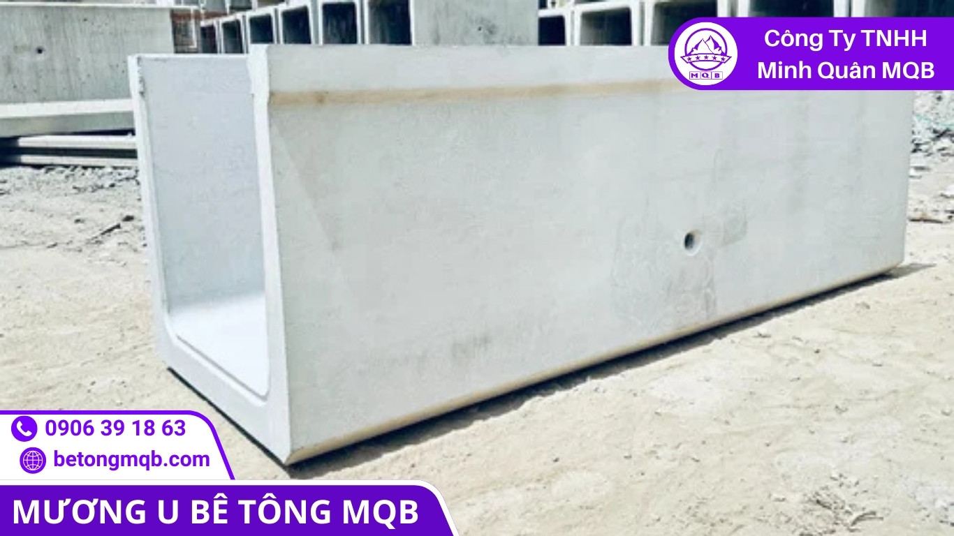 8 Dấu Hiệu Rò Rỉ Và Cách Chọn Mương U Bê Tông Chống Thấm Chống Ăn Mòn | Bê Tông MQB 3 Xử lý mối nối mương U bằng vữa không co ngót và keo trám mạch nối