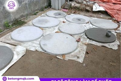 Cống bi làm bể tự hoại gia đình