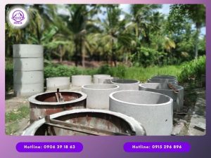 Cống bi bể phốt tự hoại