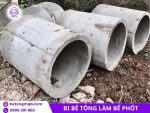Bi bê tông làm bể phốt D800