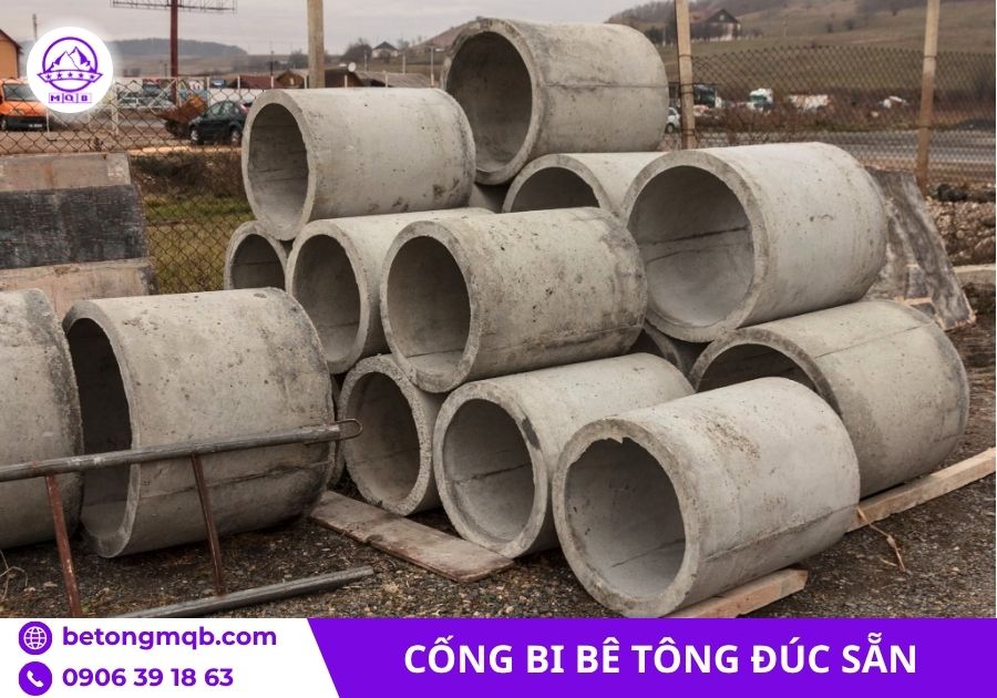 Bi cống làm bể phốt cho xưởng