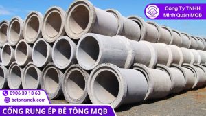 Cấp phối bê tông cho cống rung ép M250 M300 theo lô sản xuất