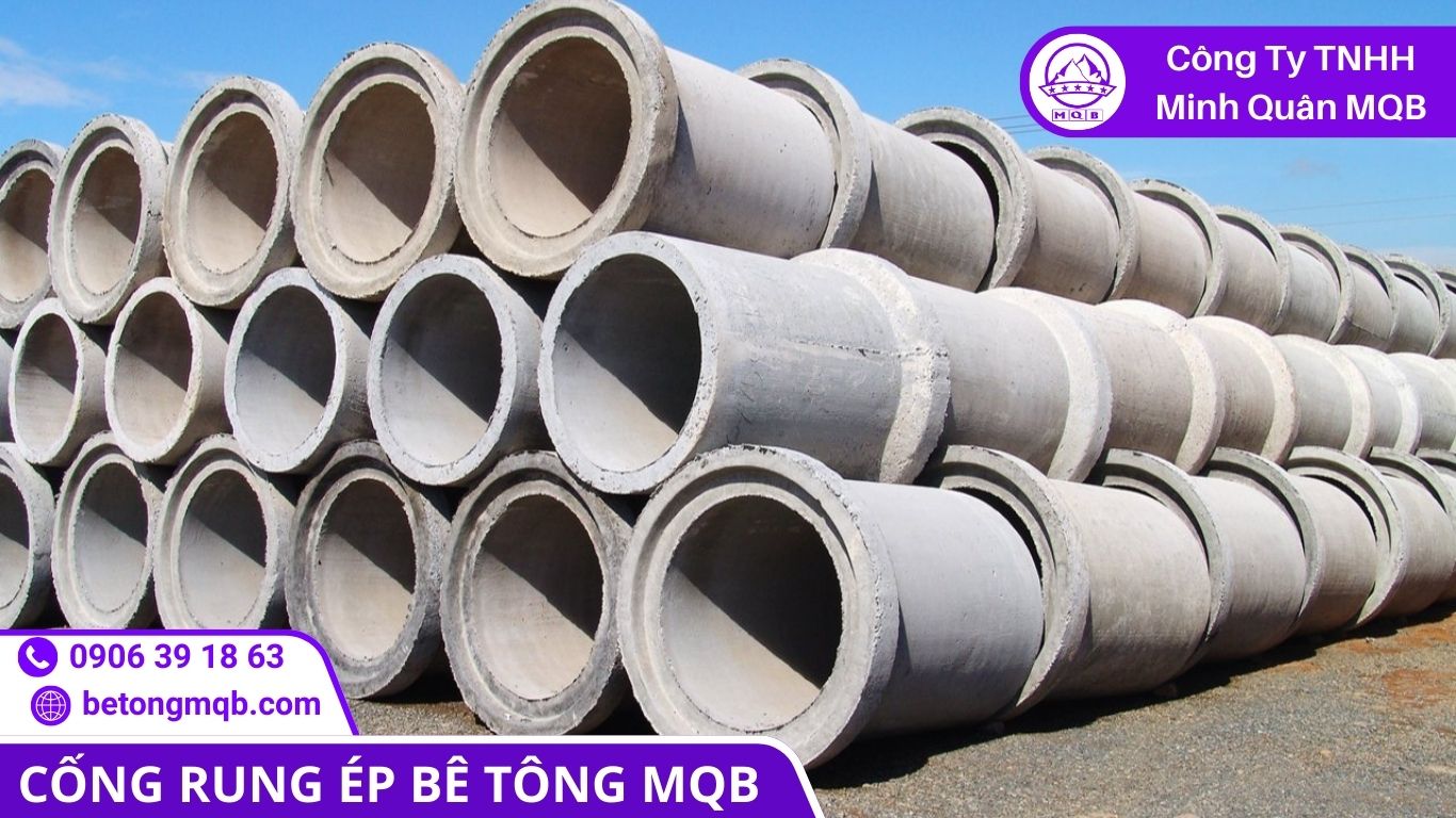 5 Nguyên Tắc Cấp Phối Bê Tông Cho Cống Rung Ép M250 M300 | Bê Tông MQB 1 Cấp phối bê tông cho cống rung ép M250 M300 theo lô sản xuất