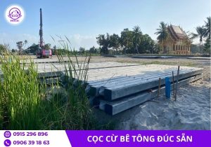 Cọc cừ vuông