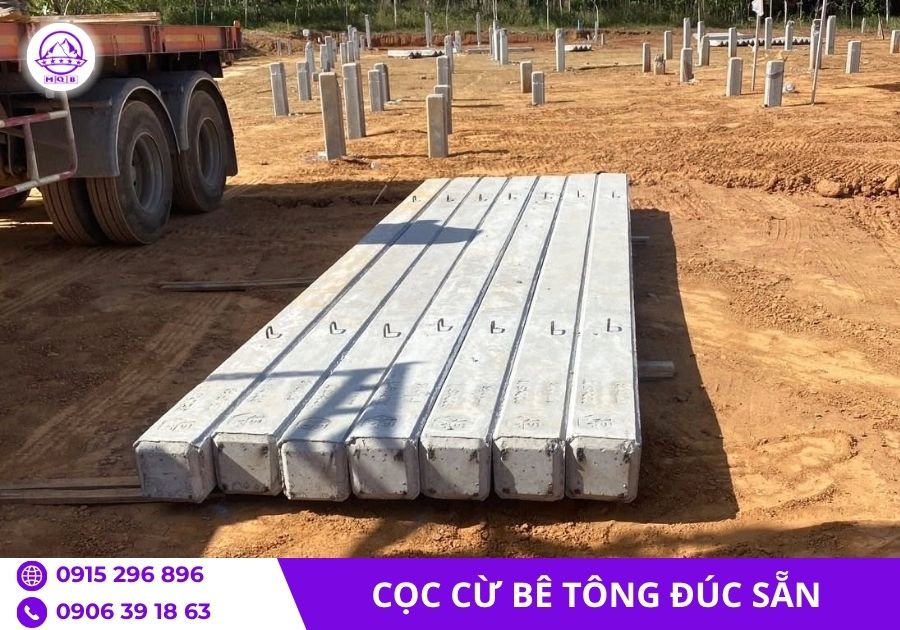 4 lưu ý khi thi công cọc cừ vuông 2026 2 coc cu vuong duc san