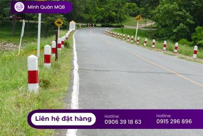 Cọc tiêu 120x120x1000mm bê tông cốt thép 9 Cọc tiêu 120x120x1000mm bê tông