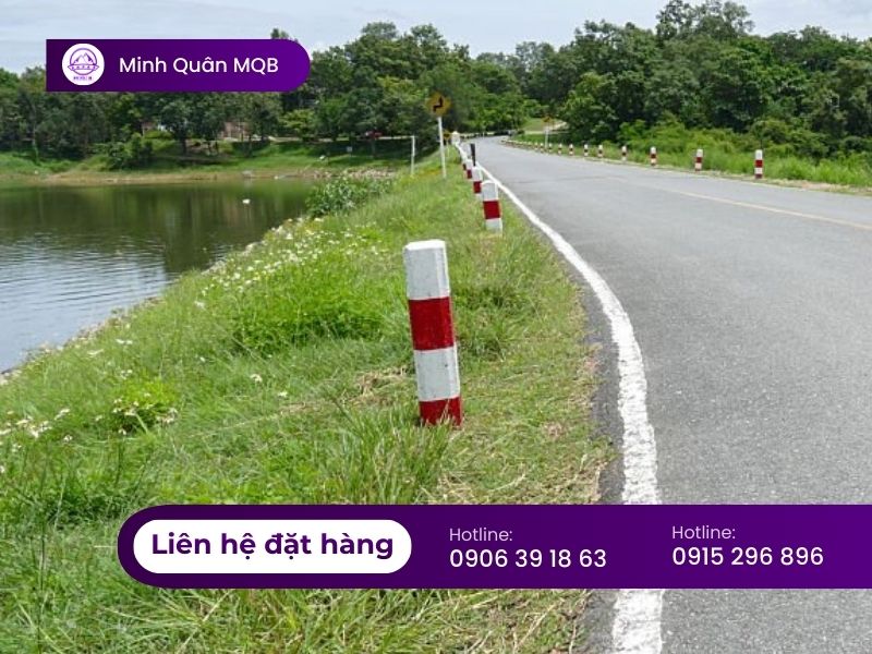 Cọc tiêu 120x120x1000mm chất lượng