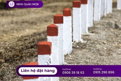 Cọc tiêu 120x120x1000mm bê tông cốt thép 6 coc tieu 120x120x1000mm tai mien nam
