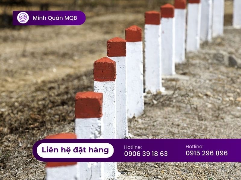 coc tieu 120x120x1000mm tai mien nam