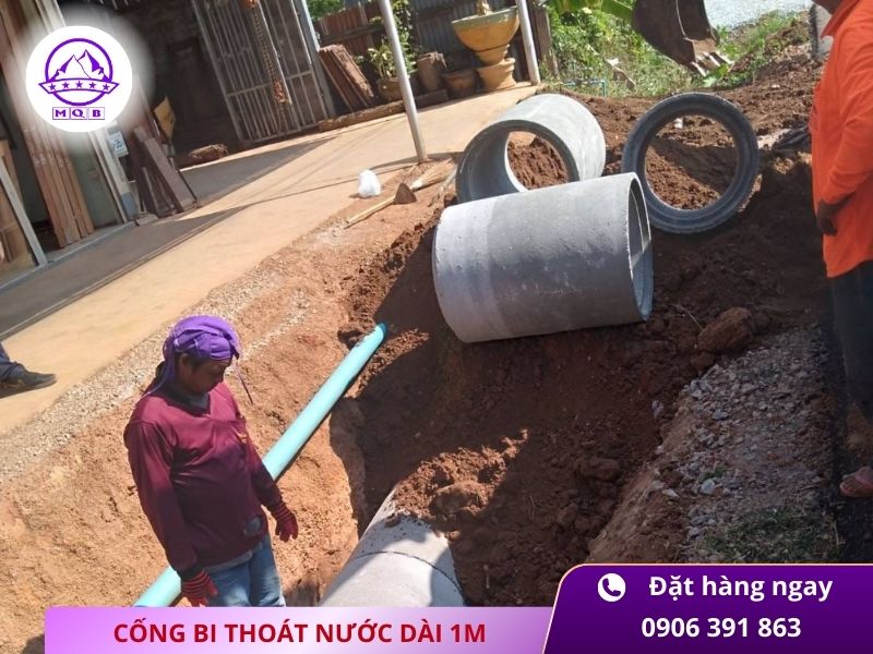 Phương pháp thi công cống bê tông thoát nước dân sinh 