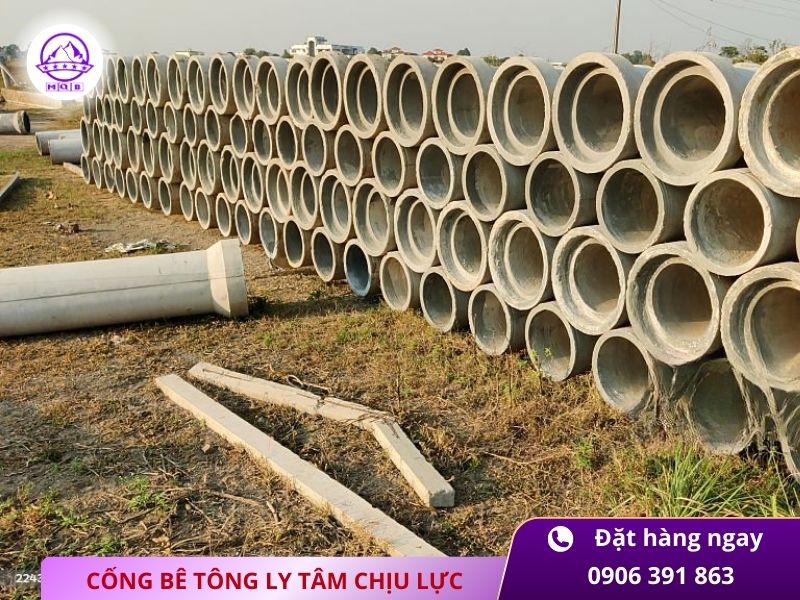 Cống tròn ly tâm chịu lực cao cho hạ tầng
