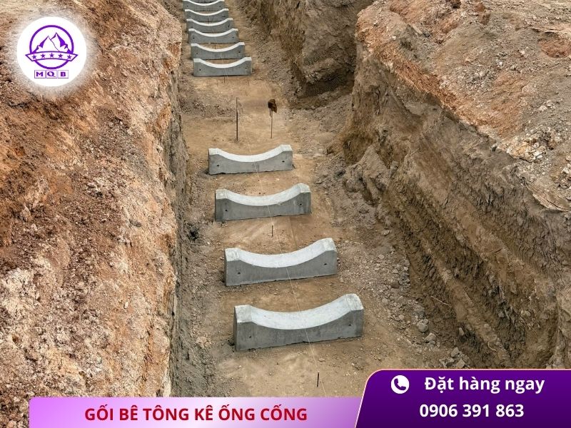 Gối cống đúc sẵn chịu lực