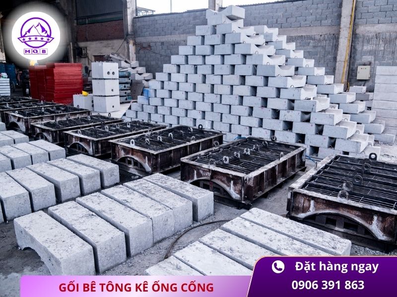 Gối cống đúc sẵn và ưu điểm của nó