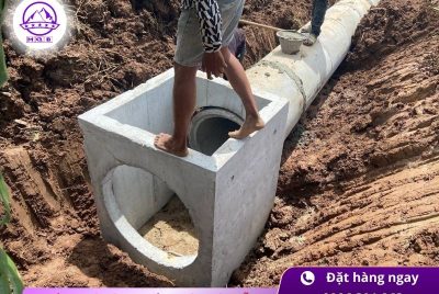 Hố ga D600 bê tông cốt thép