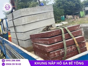 Khung nắp hố ga bê tông