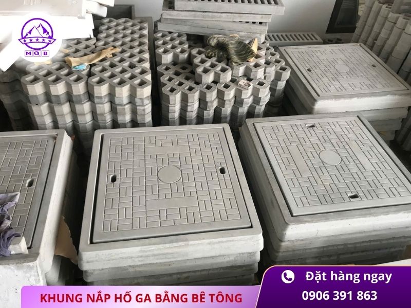 Khung nắp hố ga chịu tải đúc sẵn