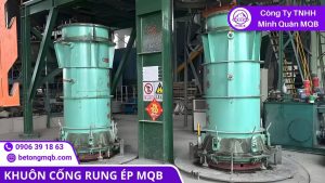 Tiêu chí chọn khuôn đúc cống rung ép trong dây chuyền MQB