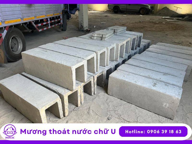 Mương U cỡ nhỏ đúc sẵn