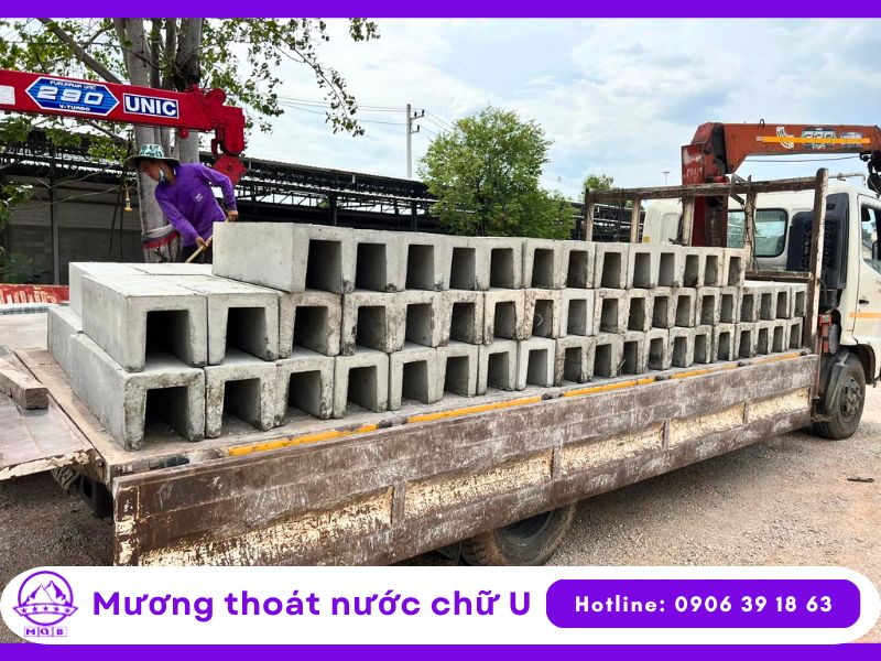 Mương U cỡ nhỏ thoát nước