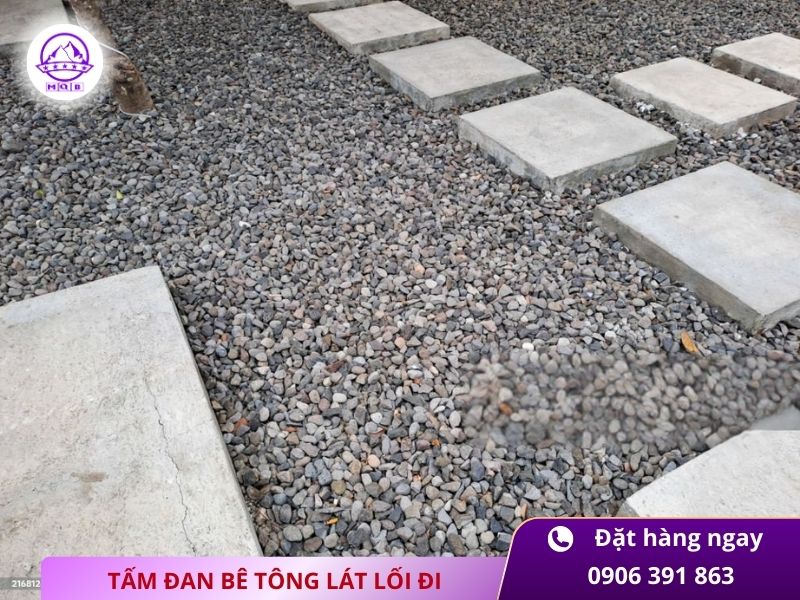 Tấm đan 500x500x30mm lát lối đi sân vườn