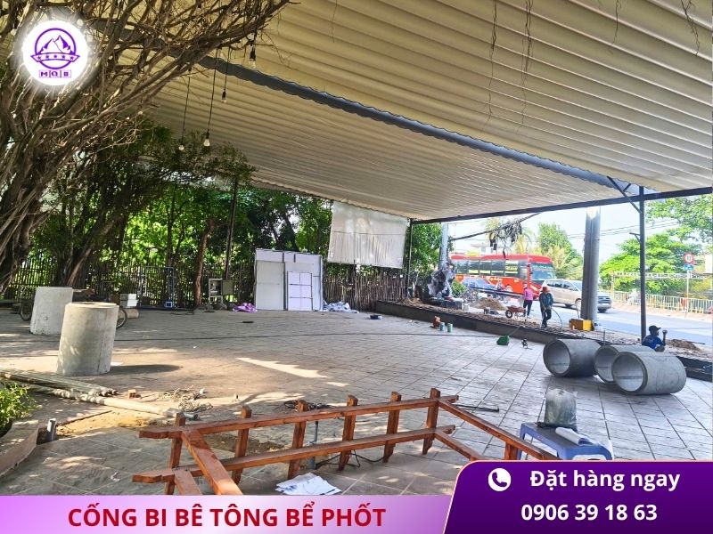 Bi bể phốt không đáy cho nhà ở