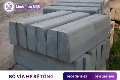 Bó vỉa đúc sẵn tại TPHCM sau sáp nhập