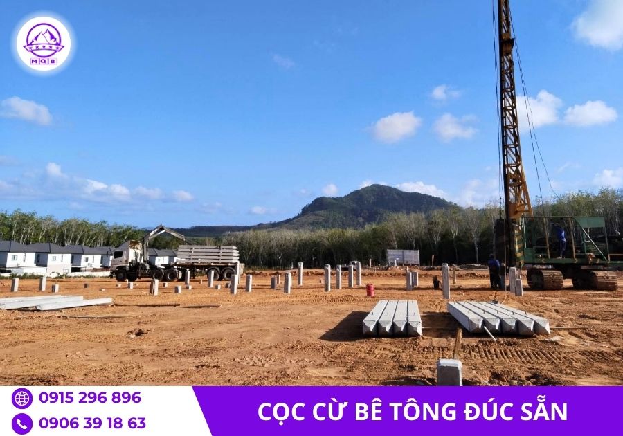 Cọc cừ bê tông vuông cho công trình thủy lợi 4 Cọc cừ bê tông vuông cho công trình thủy lợi - Ảnh 4