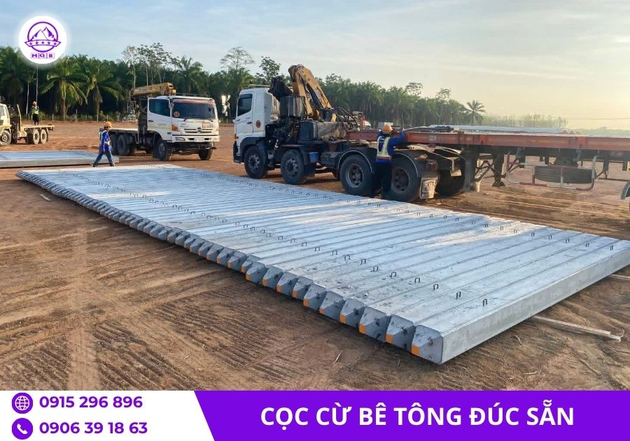 Cọc cừ bê tông vuông cho công trình thủy lợi 5 Cọc cừ bê tông vuông cho công trình thủy lợi - Ảnh 5