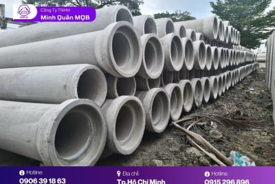 Cống bê tông ly tâm D400 chịu lực