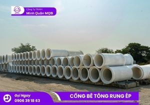 Cống bê tông nén rung